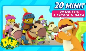 20 Minit Kompilasi Lagu Didi & Friends | 3 Satria & Naga Dan Lain-Lain | Diceriakan oleh SSPN