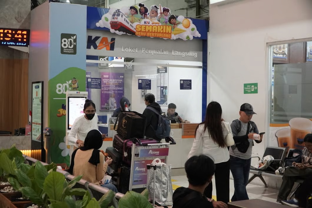 Angkutan Nataru 20252026, Volume Penumpang Daop 1 Jakarta Tembus 387 Ribu Pelanggan