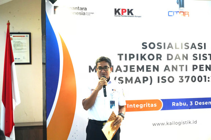 KAI Logistik Gelar Sosialisasi TIPIKOR dan SMAP