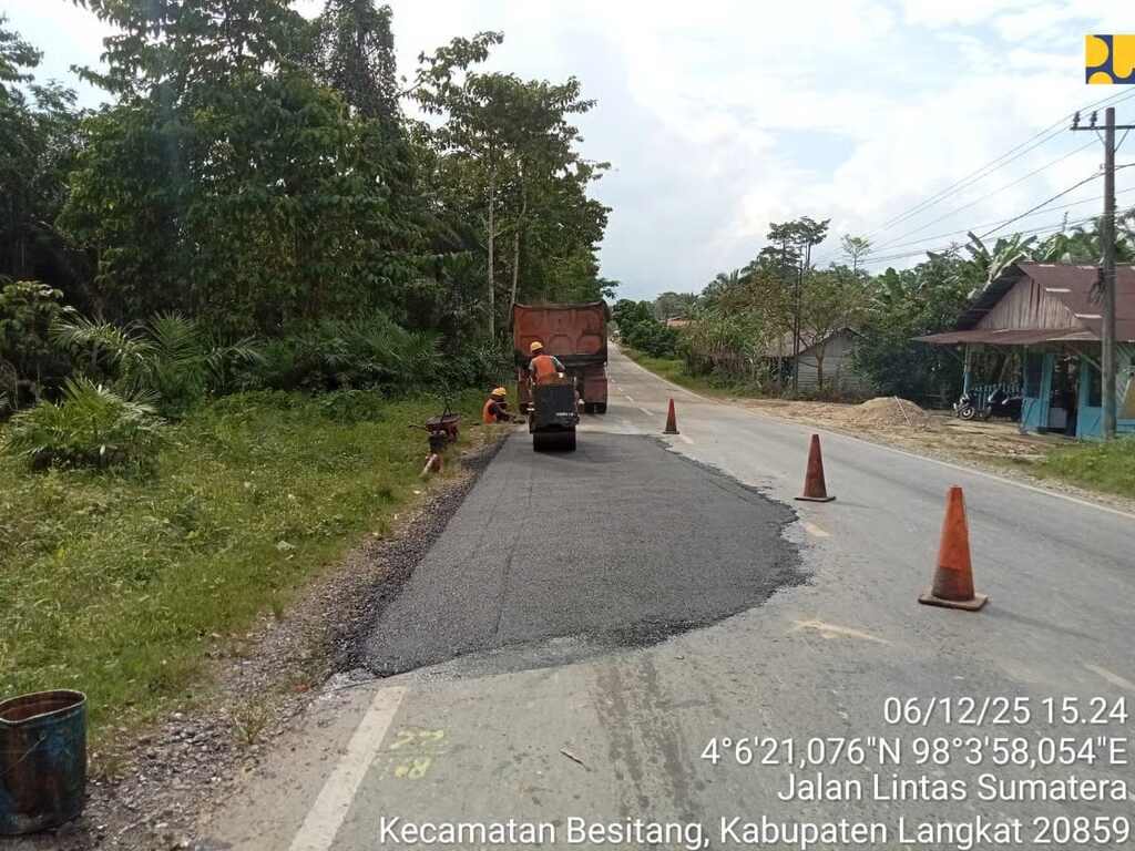 Kementerian PU Pastikan Pemulihan Konektivitas di Langkat Pascabencana Banjir