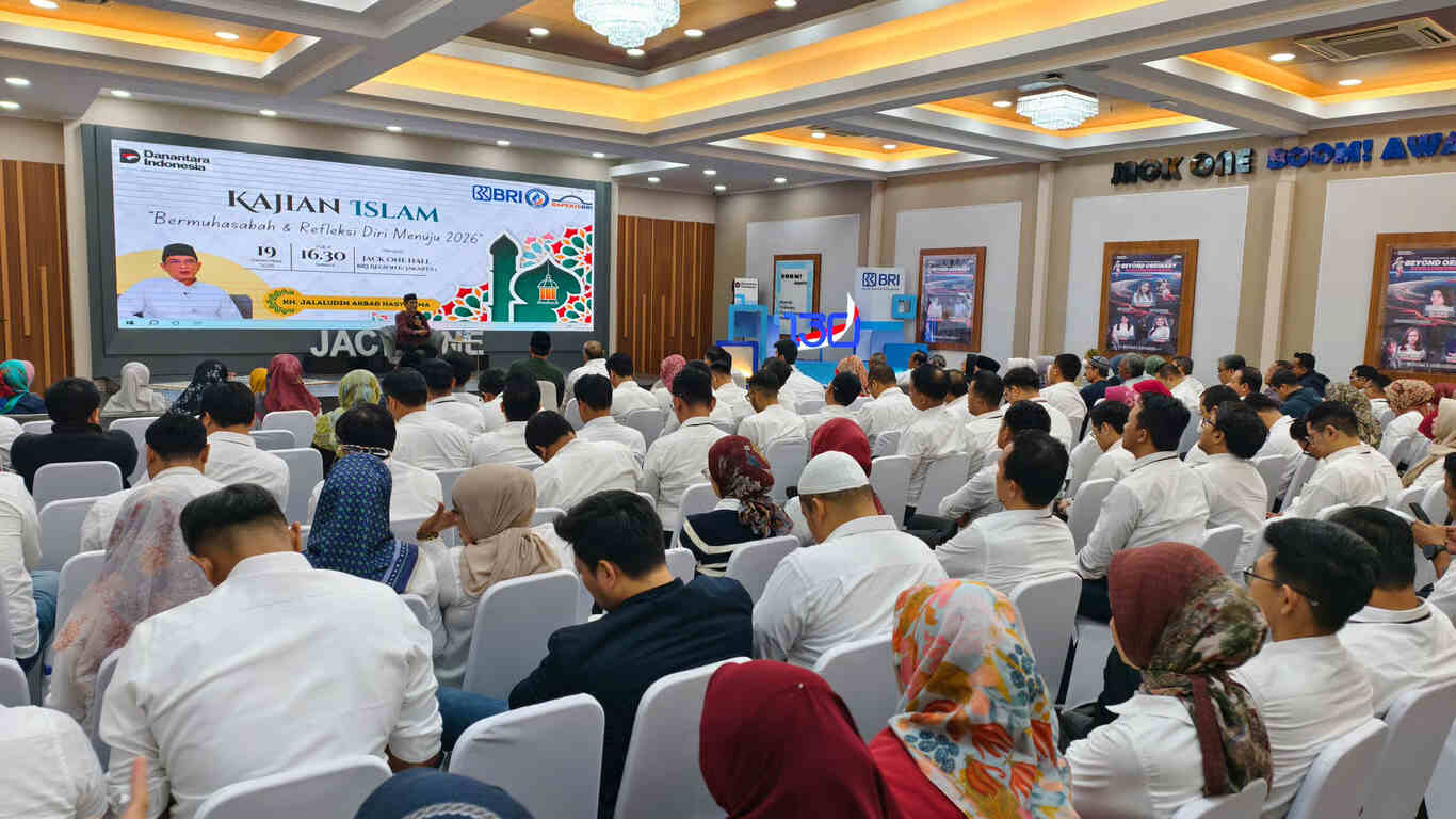 BRI Region 6Jakarta 1 Tutup Tahun 2025 dengan Pengajian Bertema “Bermuhasabah dan Refleksi Diri Menuju 2026”