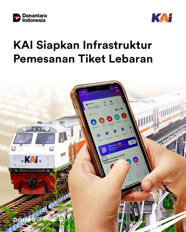 Tingkatkan Layanan Sebelum Masa Angkutan Lebaran 2026, KAI Divre III Informasikan Maintenance Sistem Ticketin