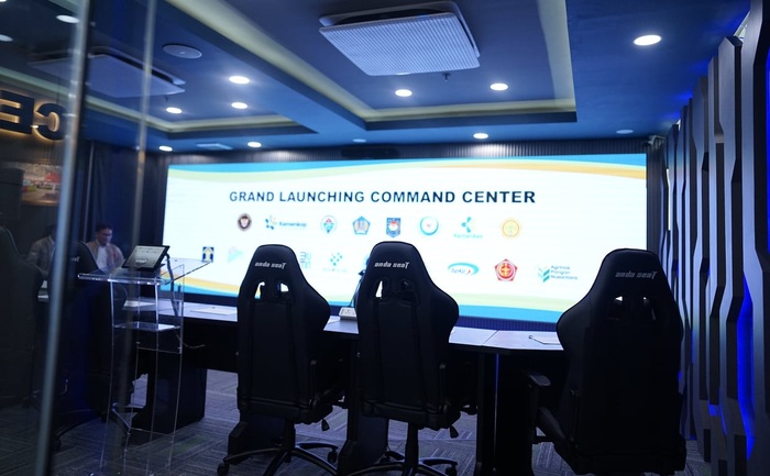 Command Center Kementrian Koperasi