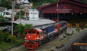 KAI Tegaskan Tidak Ada Kebocoran, Material Cairan di Belakang Depo Tanjungkarang Merupakan Residu Yang Terbawa Hujan