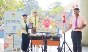 Mathmaji, aplikasi pembelajaran matematika global bergaya Jepang, meraih respons positif di Mid Term Fair Indonesia